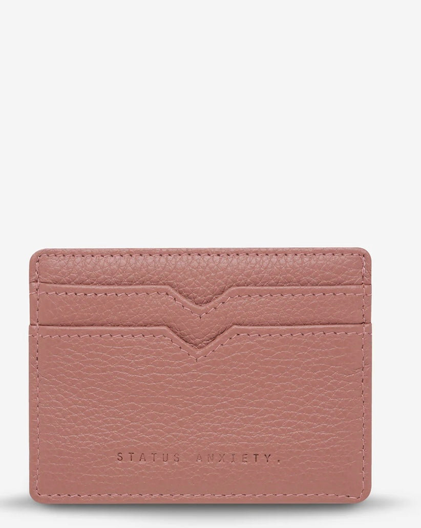 Status Anxiety - Together For Now Wallet in Dusty Rose