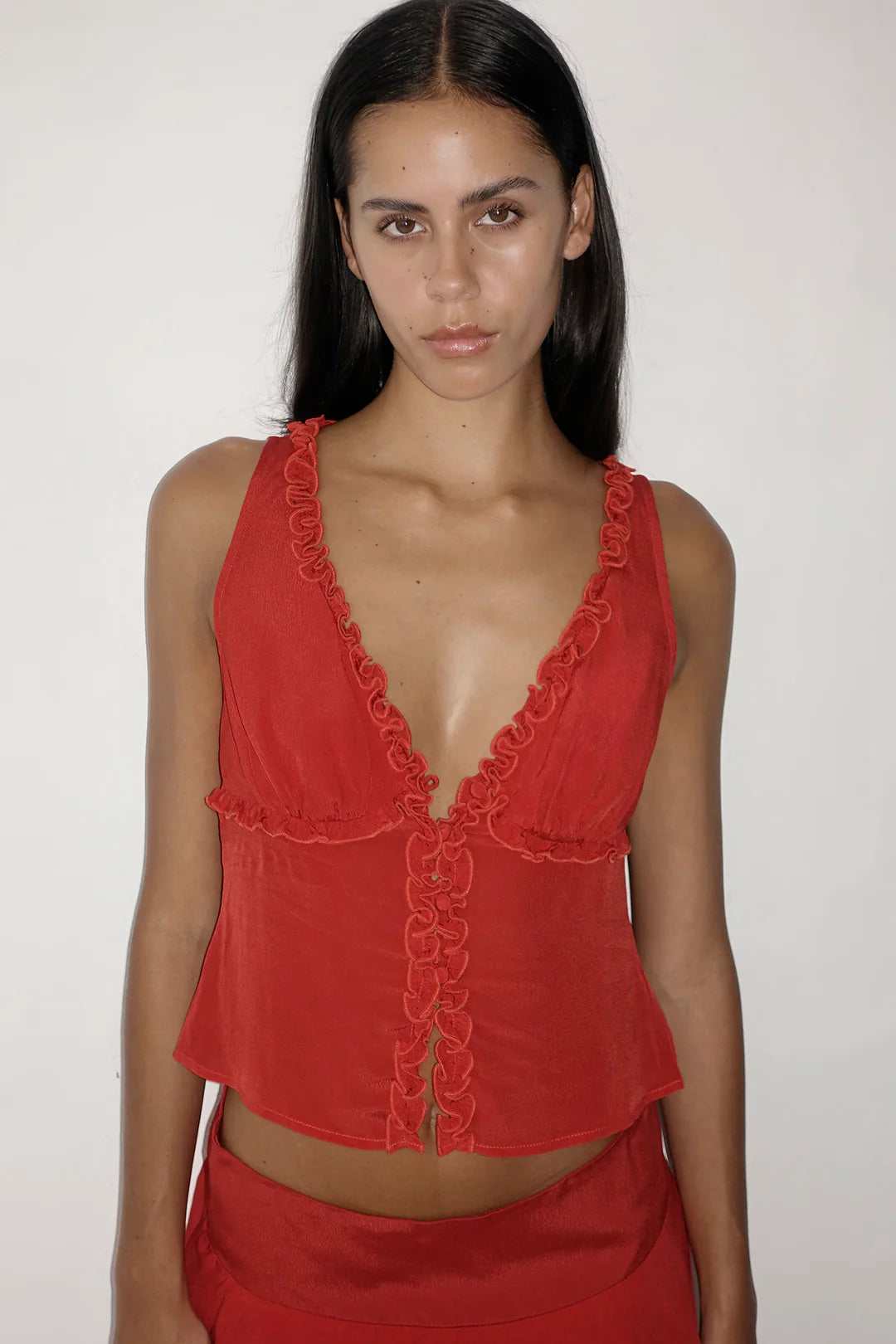 Ownley - Sally Cami in Cherry Red