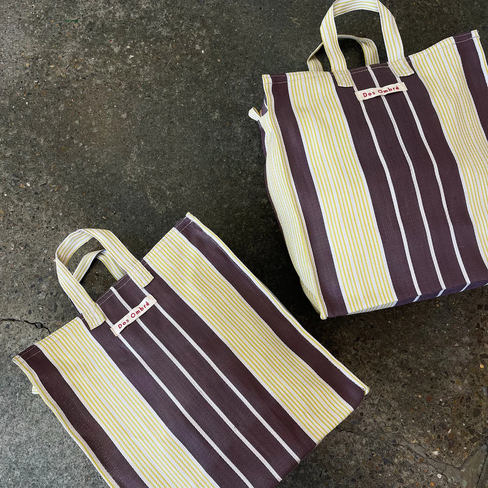 
                      
                        Dos Ombré - Bengali Bag | Vintage Choc Stripe
                      
                    