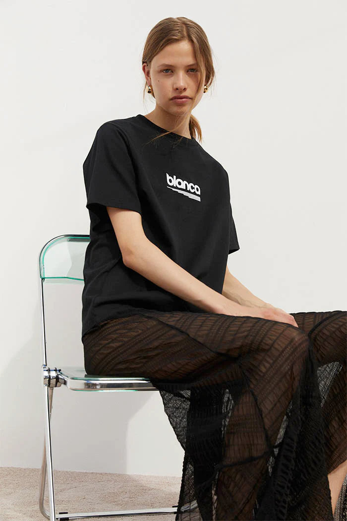 Blanca - Dreyfus Tee in Black