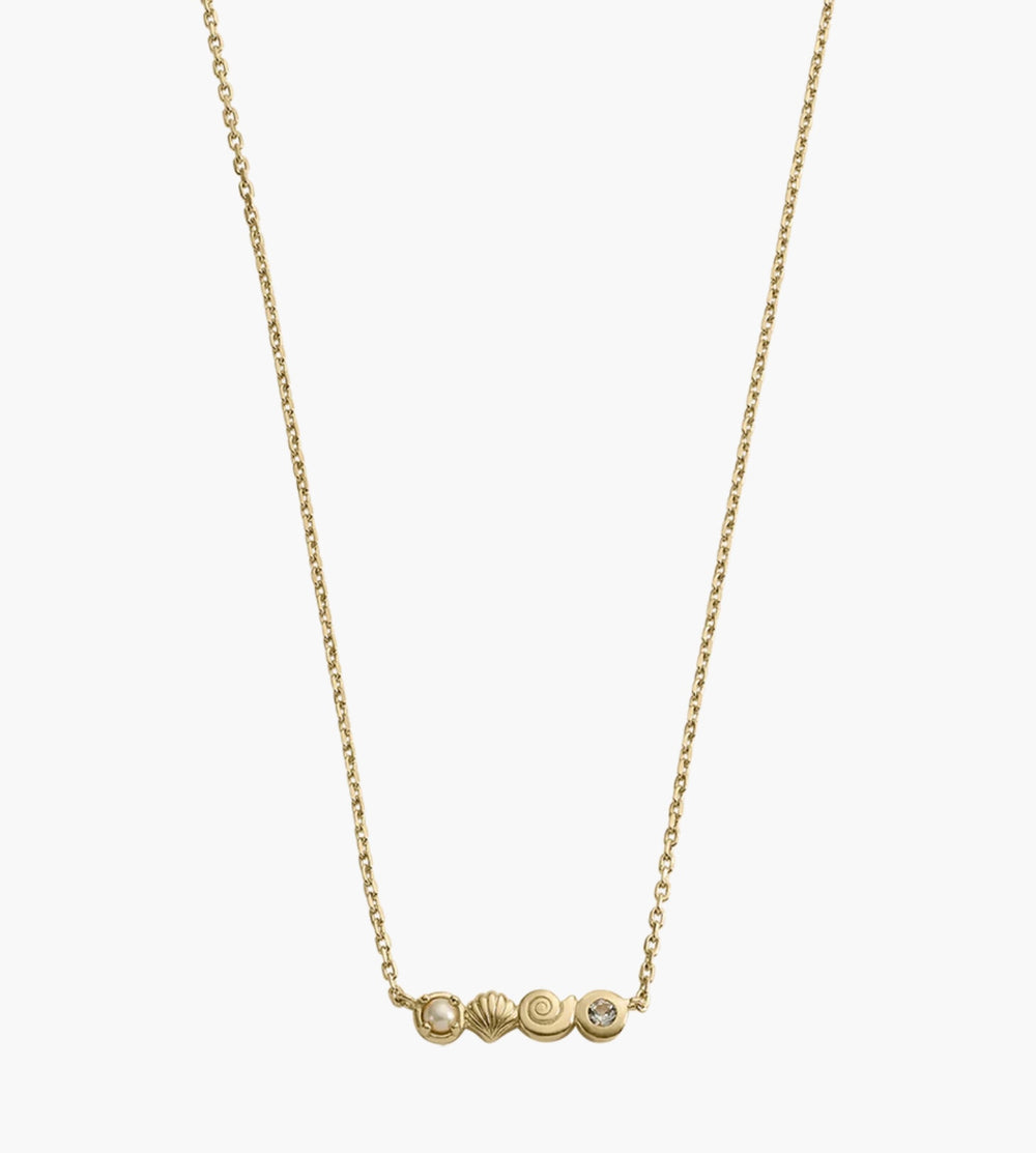 Kirstin Ash - Shoreside Necklace in Gold