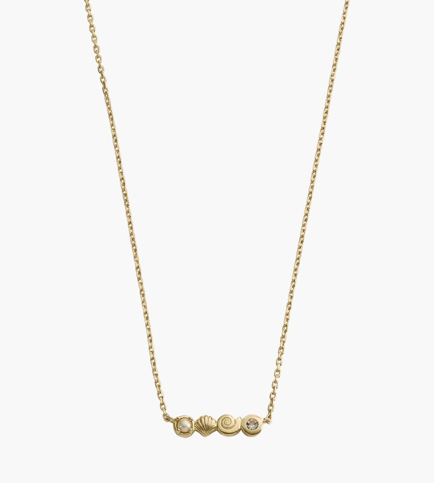 Kirstin Ash - Shoreside Necklace in Gold