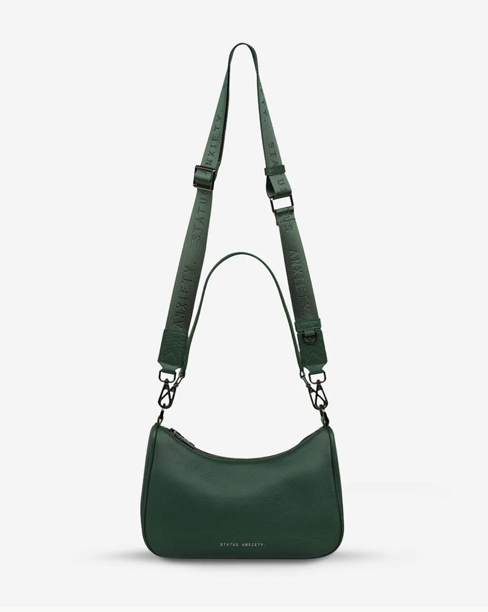 Status Anxiety - Look Both Ways Bag in Green