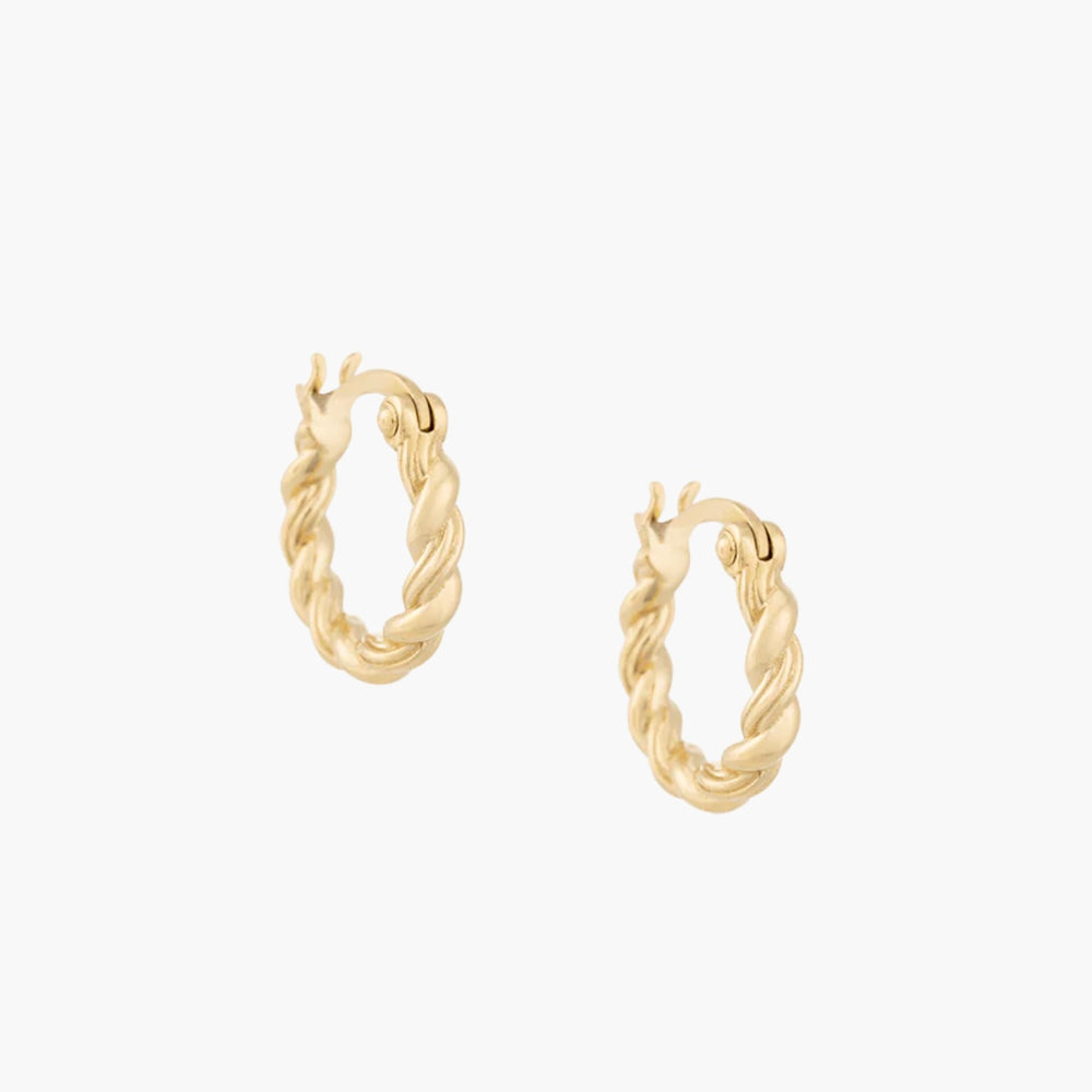 Kirstin Ash - Horizon Hoops in Gold