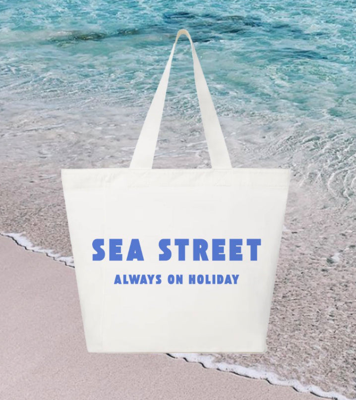 Sea Street Tote Bag