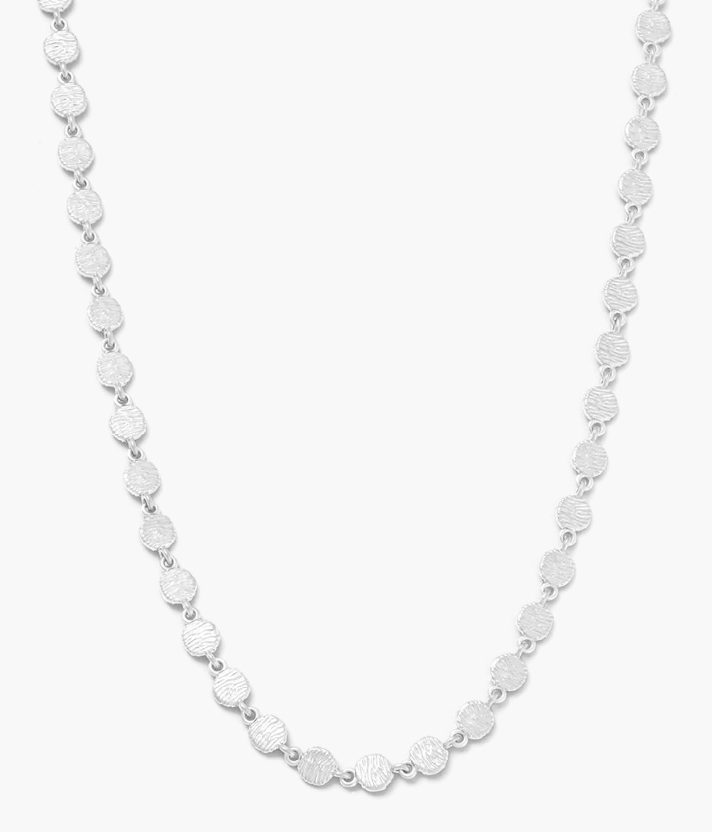 Kirstin Ash - Reflection Chain Necklace in Silver