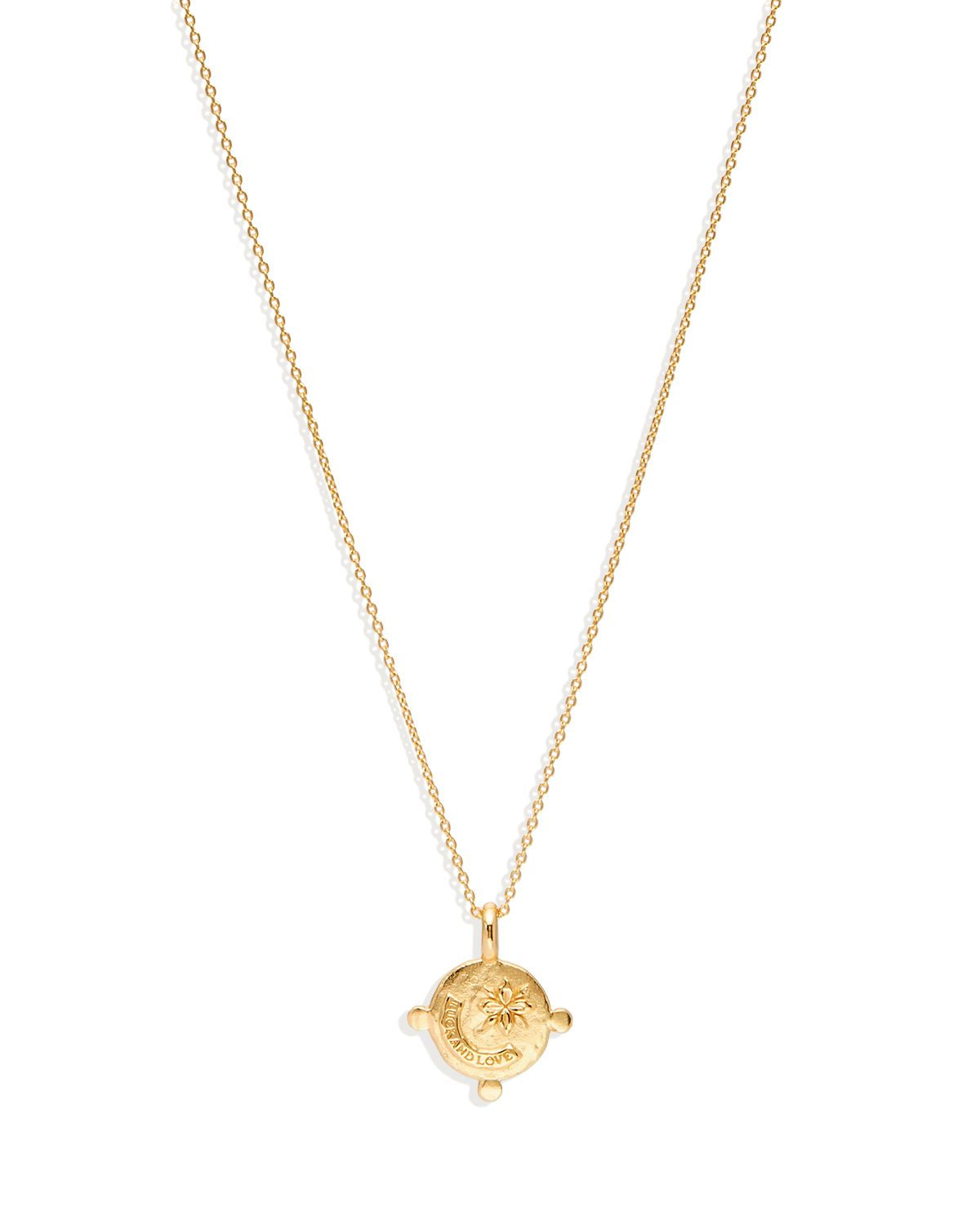 By Charlotte - Luck and Love Necklace in Gold