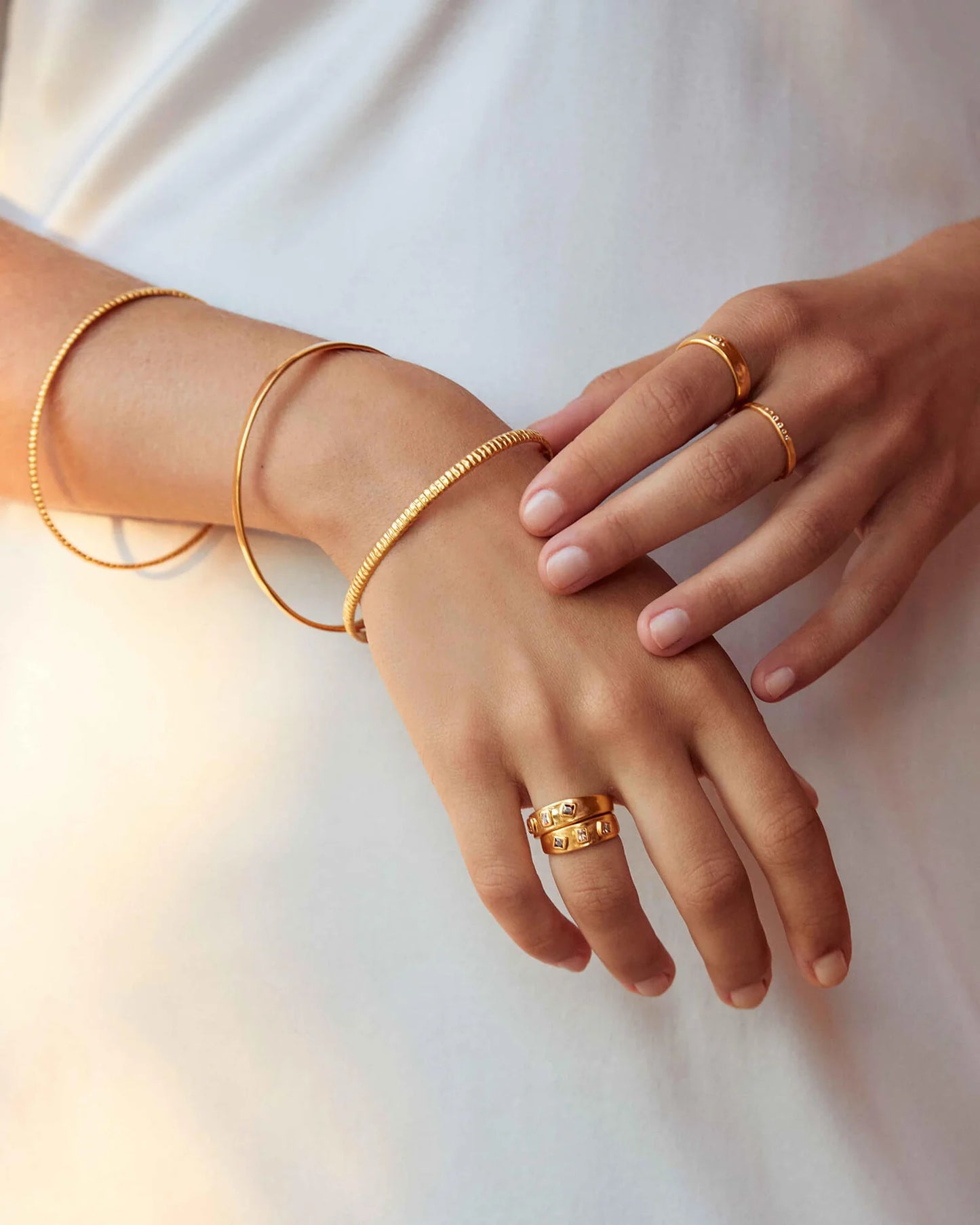 Kirstin Ash - Sun Dance Ring in Gold