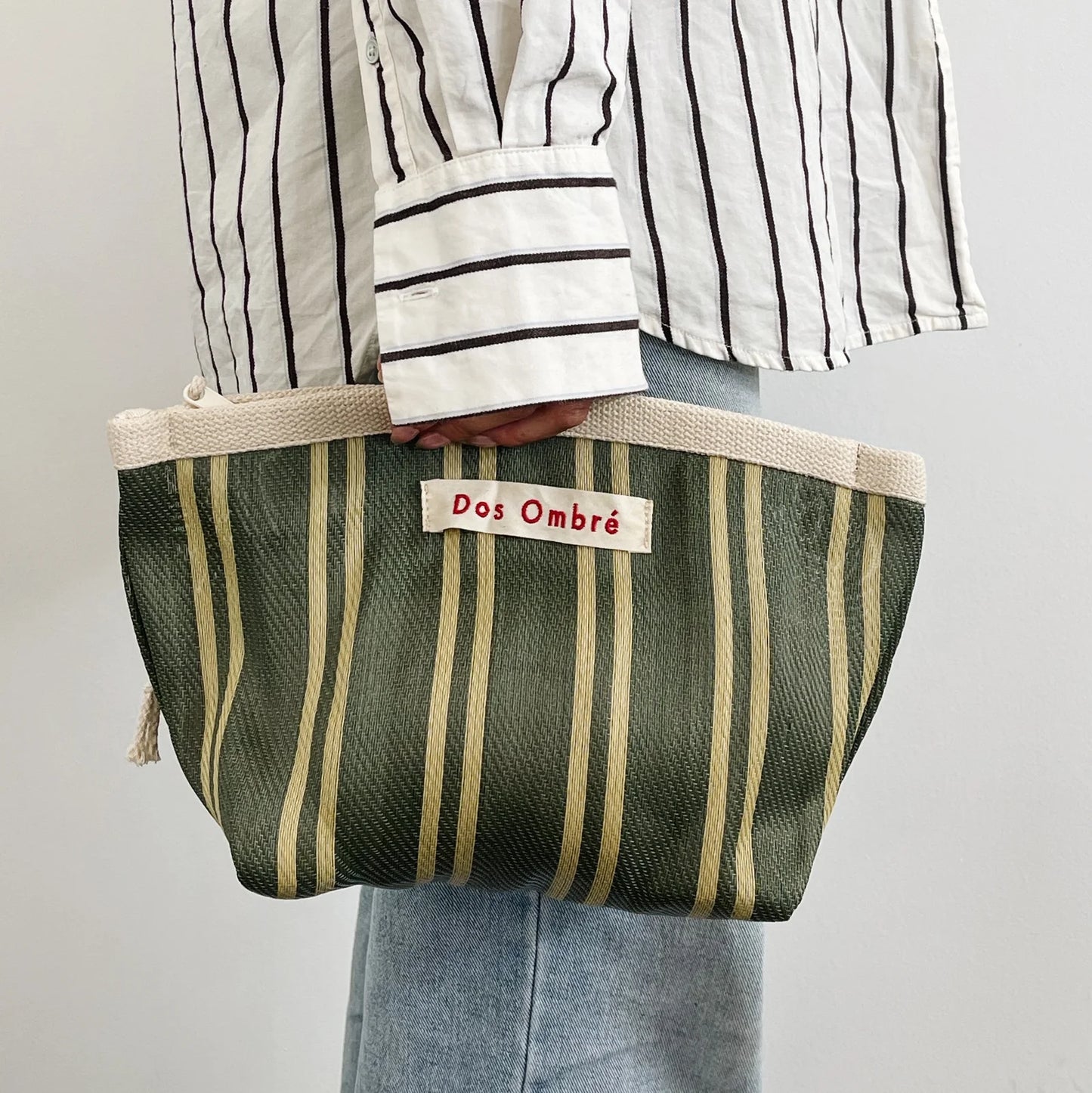 Dos Ombré - Bengali Clutch | Olive Stripe