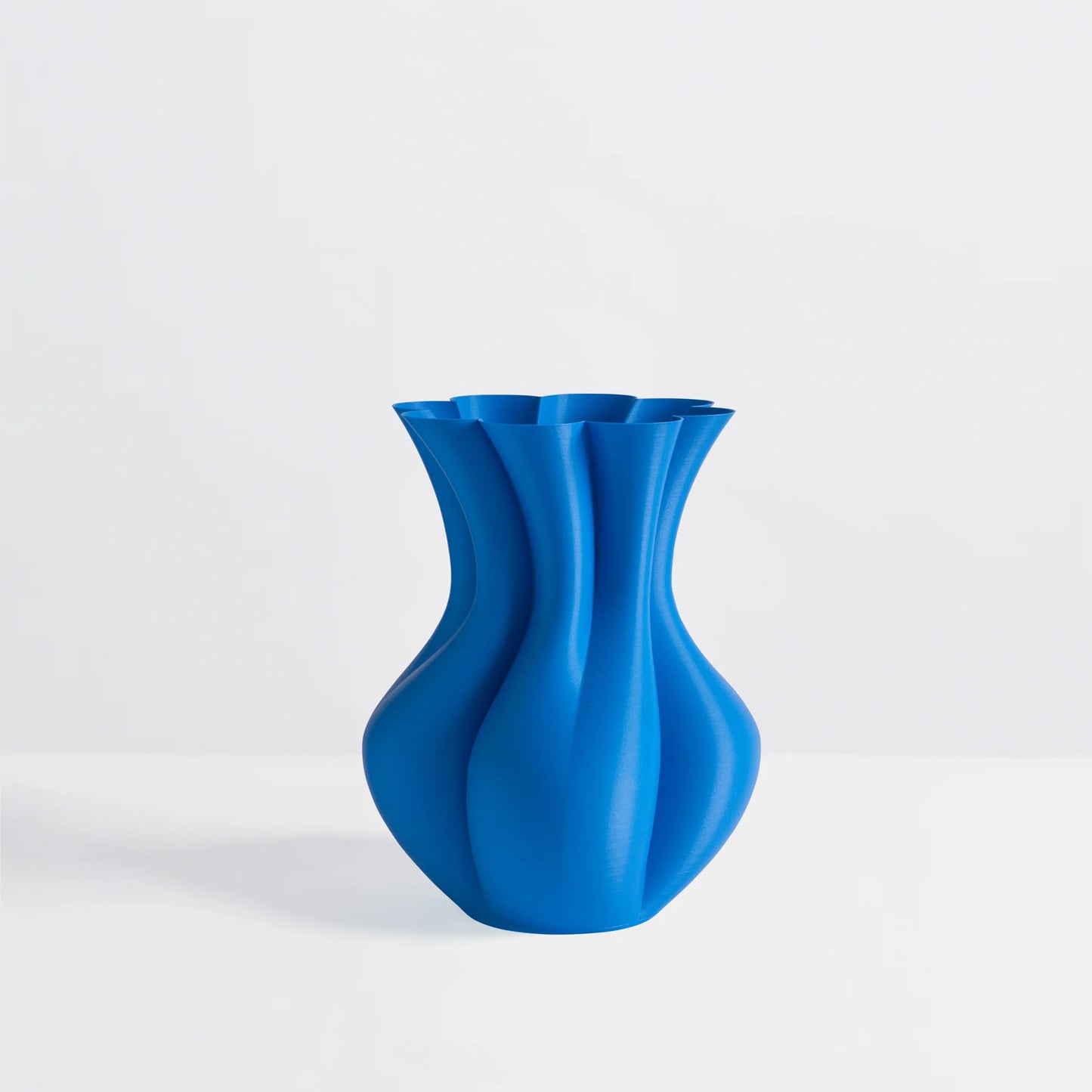 Belfi - 3D Printed Eden Vase in Cobalt Blue