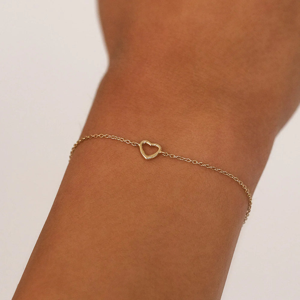 By Charlotte - 14k Gold Pure Love Bracelet