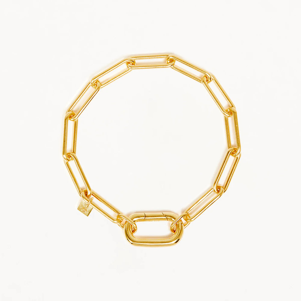 By Charlotte  - With Love Annex Link Bracelet in Gold - 19cm