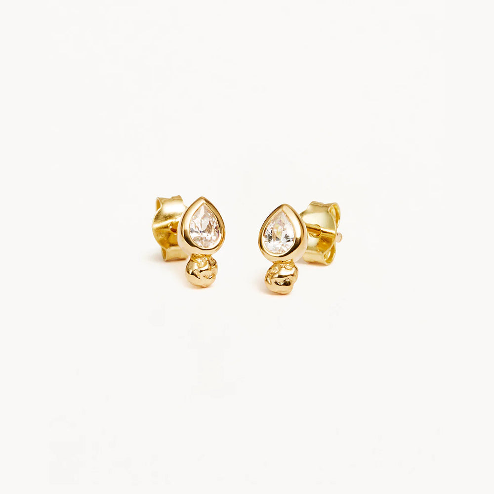 By Charlotte - Adore You Stud Earrings in Gold