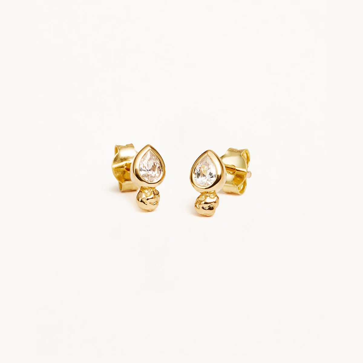 By Charlotte - Adore You Stud Earrings in Gold