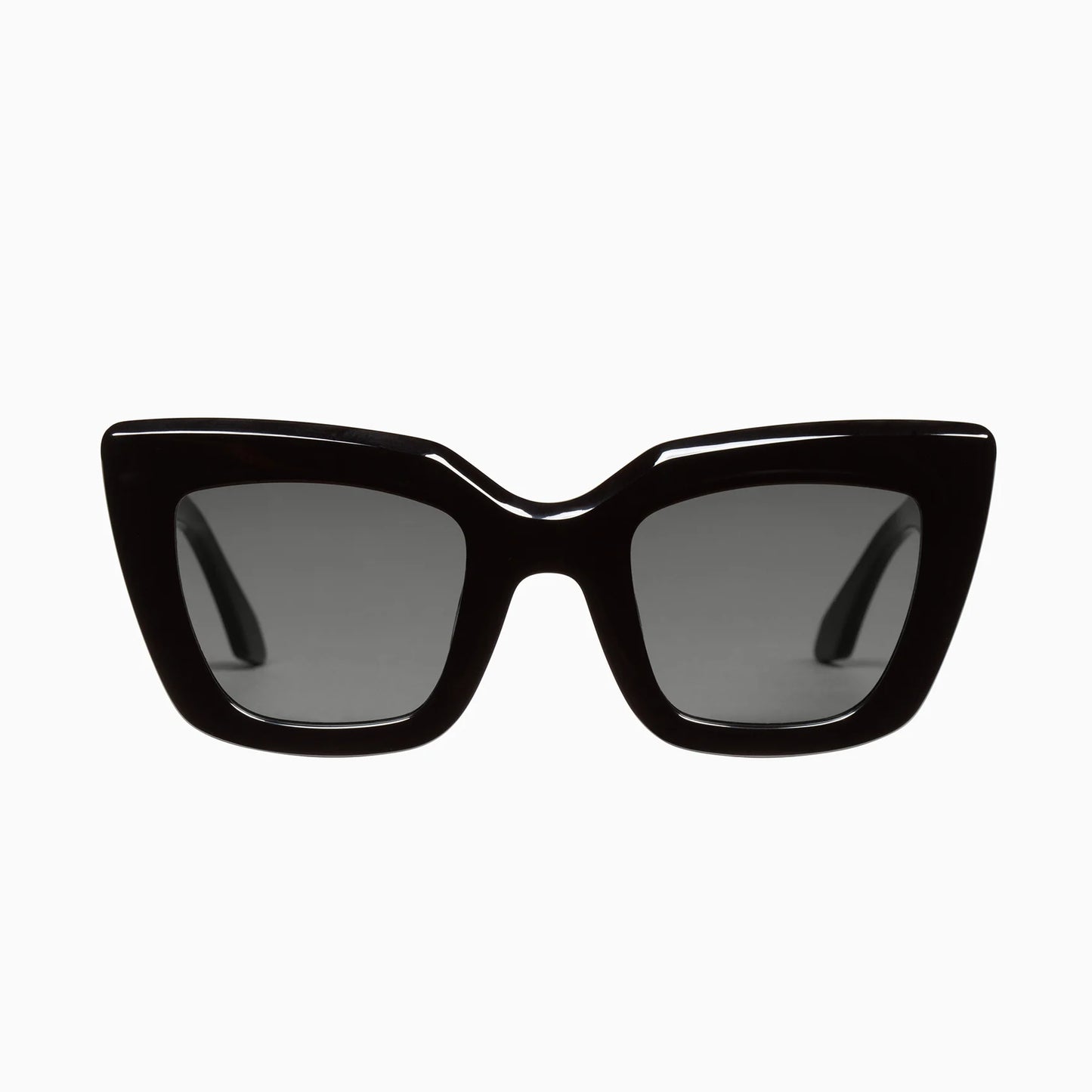 Valley Eyewear - Brigada in Gloss Black/ Black Lense