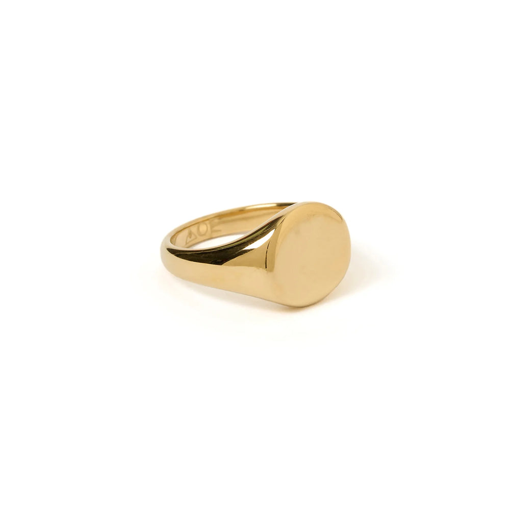 Arms of Eve - Miro Signet Ring in Gold