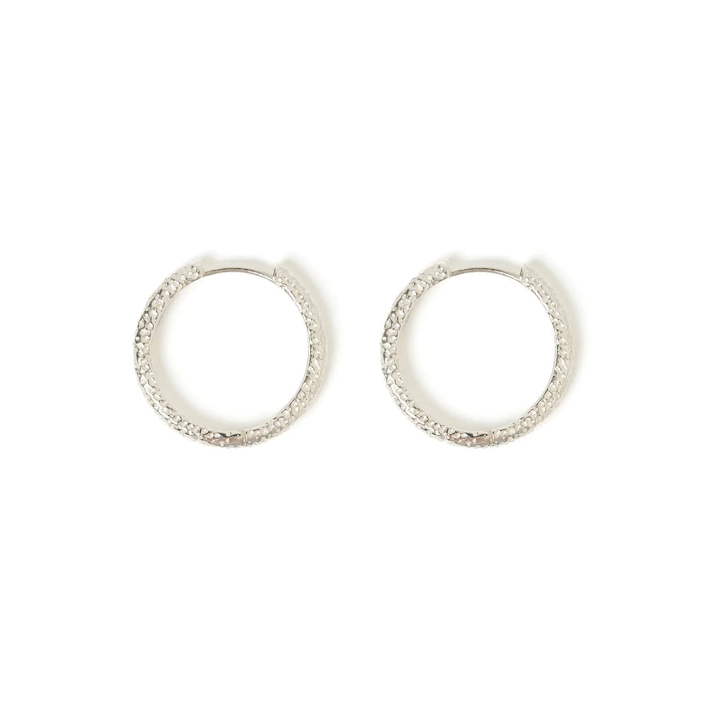 
                      
                        Arms of Eve - Arabella Silver Hoops
                      
                    