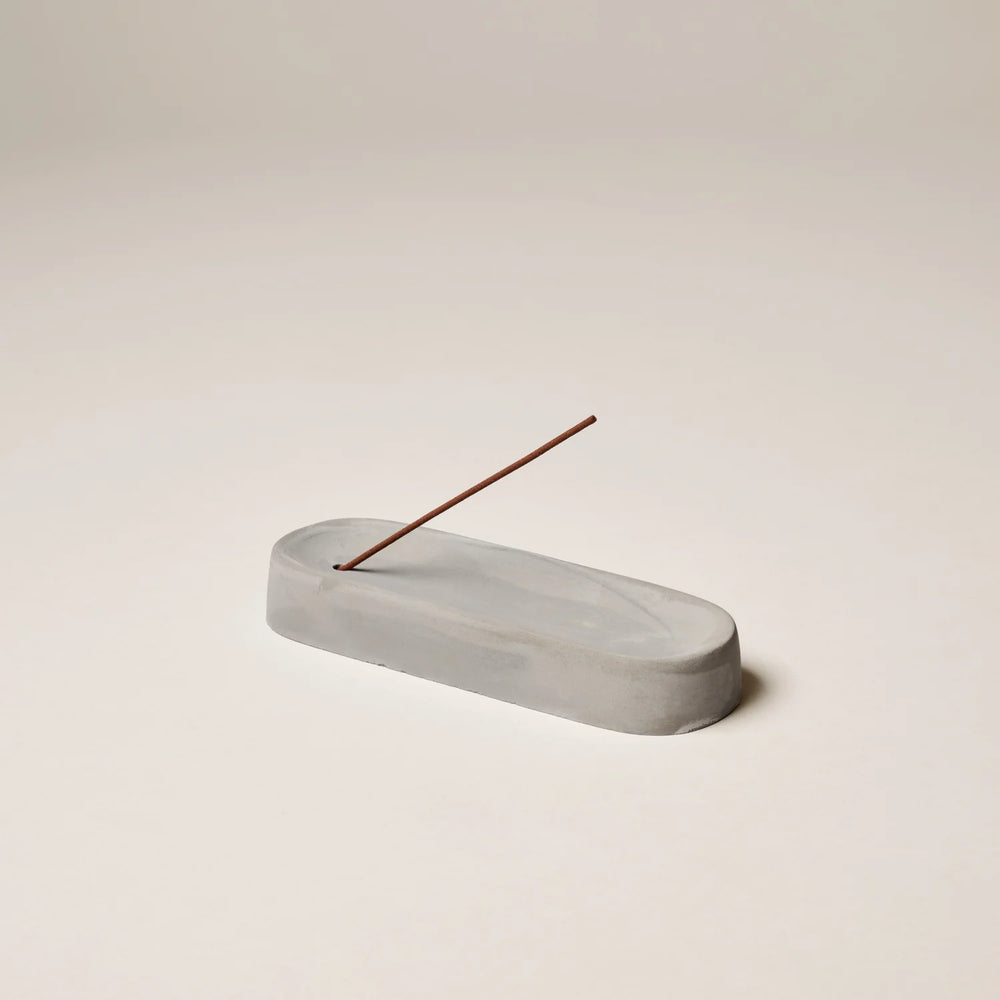 
                      
                        Gentle Habits - Ceramic Incense Holder - Cement
                      
                    