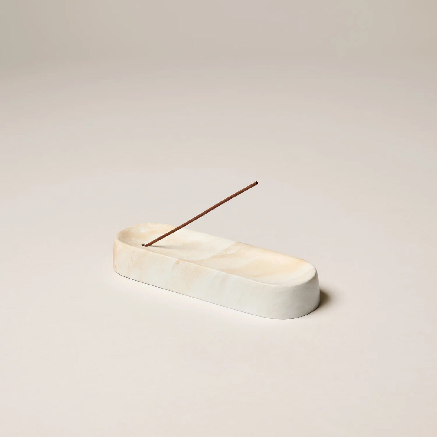 Gentle Habits - Ceramic Incense Holder - White