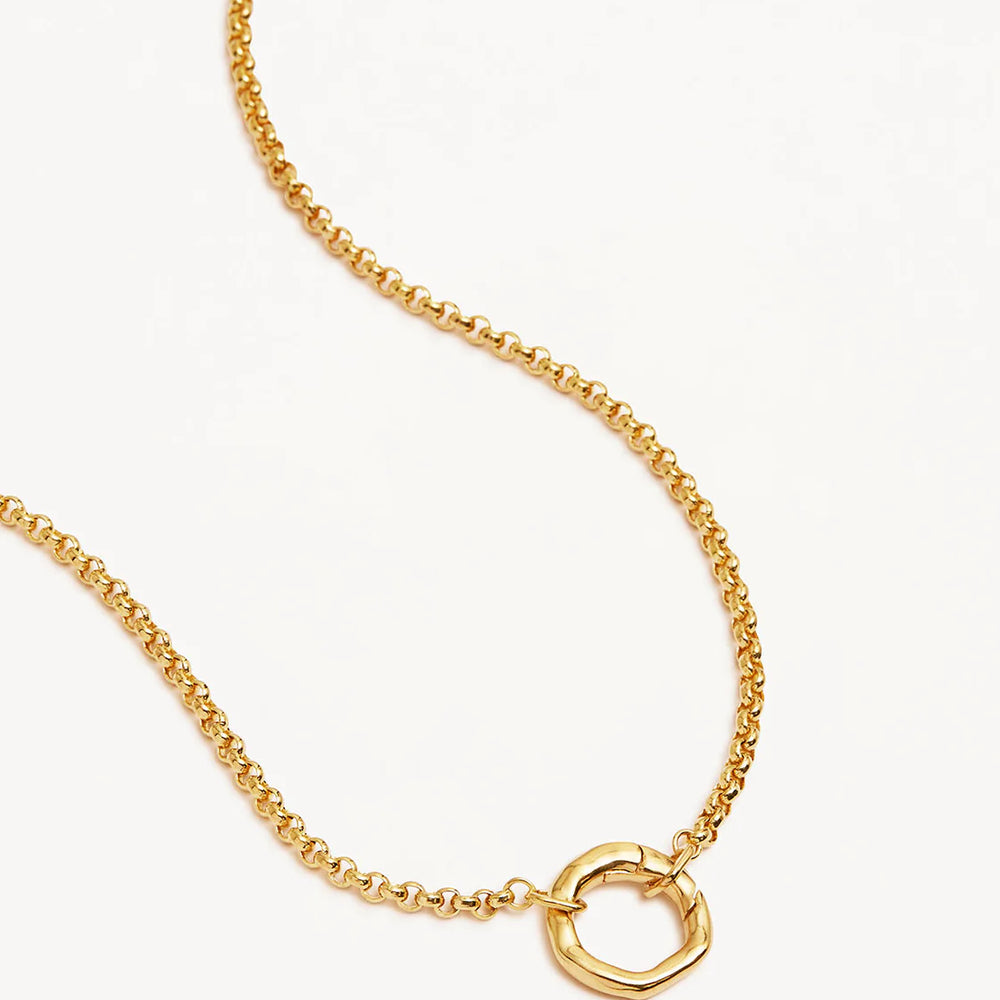 By Charlotte  - Horizon Annex Link Necklace  in Gold