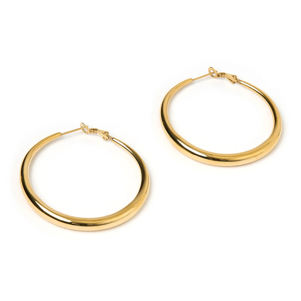 Arms of Eve - Riley Gold Hoops Large