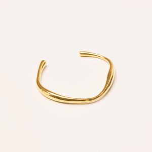 We Are Emte - Abstract Cuff in Gold