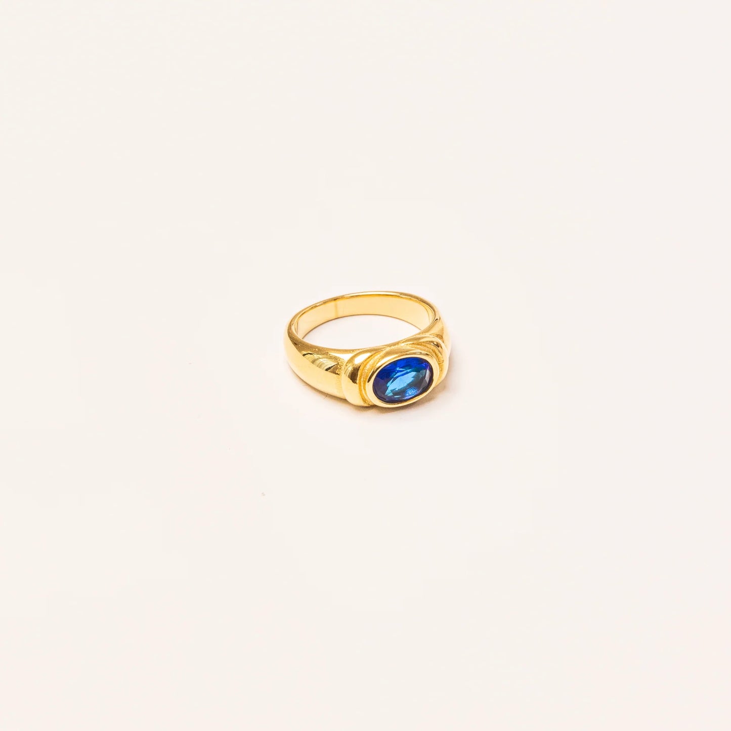 We Are Emte- Azure Ring in Cobalt Stone