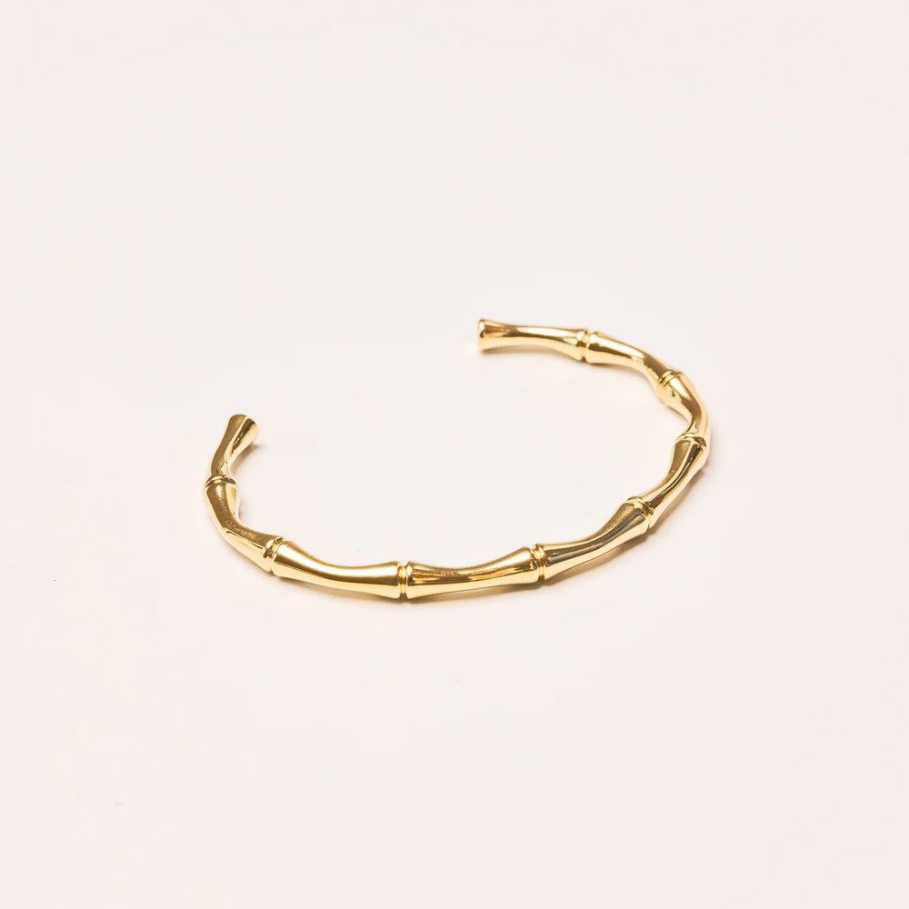 
                      
                        We Are Emte - Bamboo Cuff in Gold
                      
                    