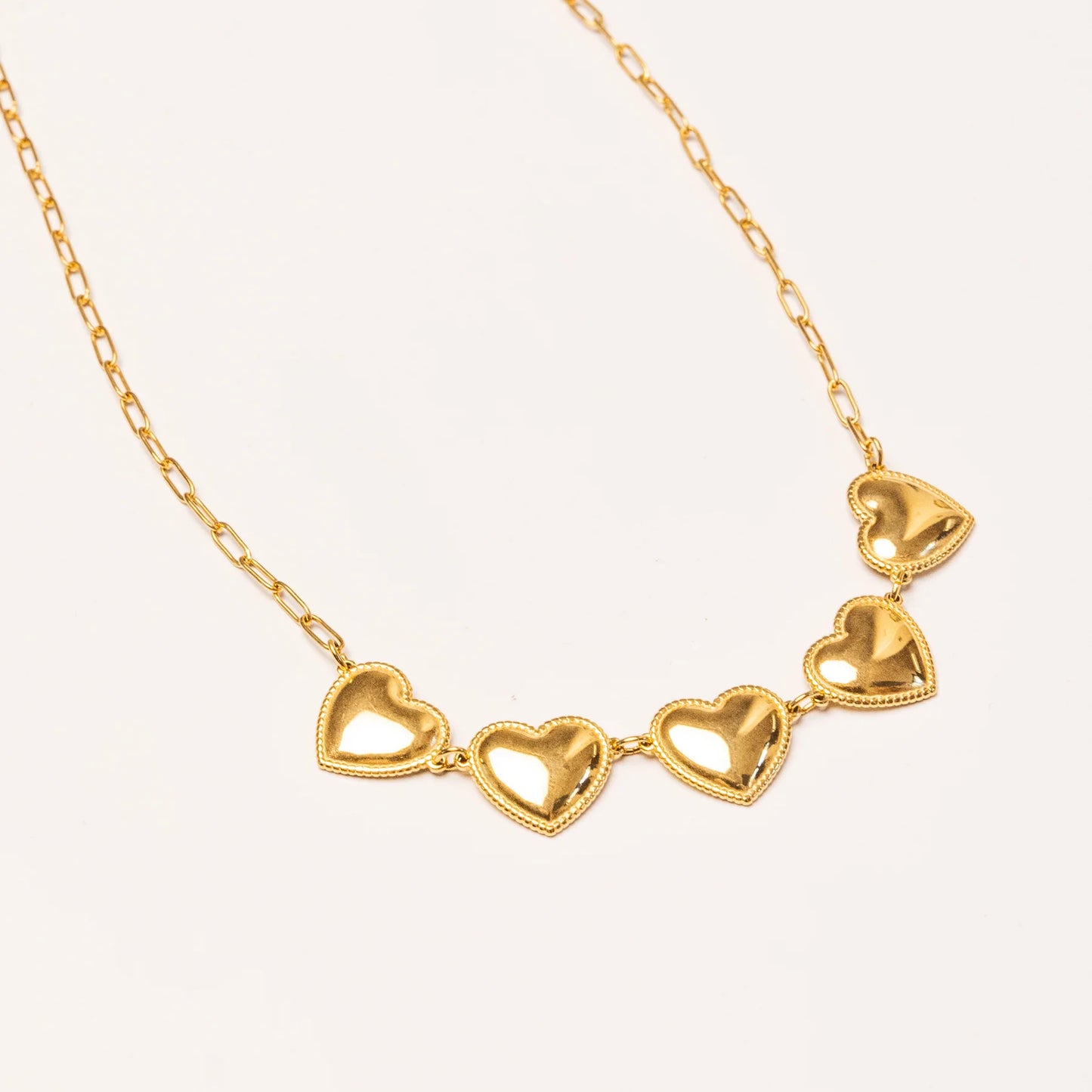 We Are Emte- Be Mine Necklace in Gold