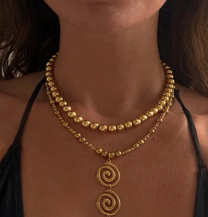 We Are Emte- Divinity Necklace in Gold