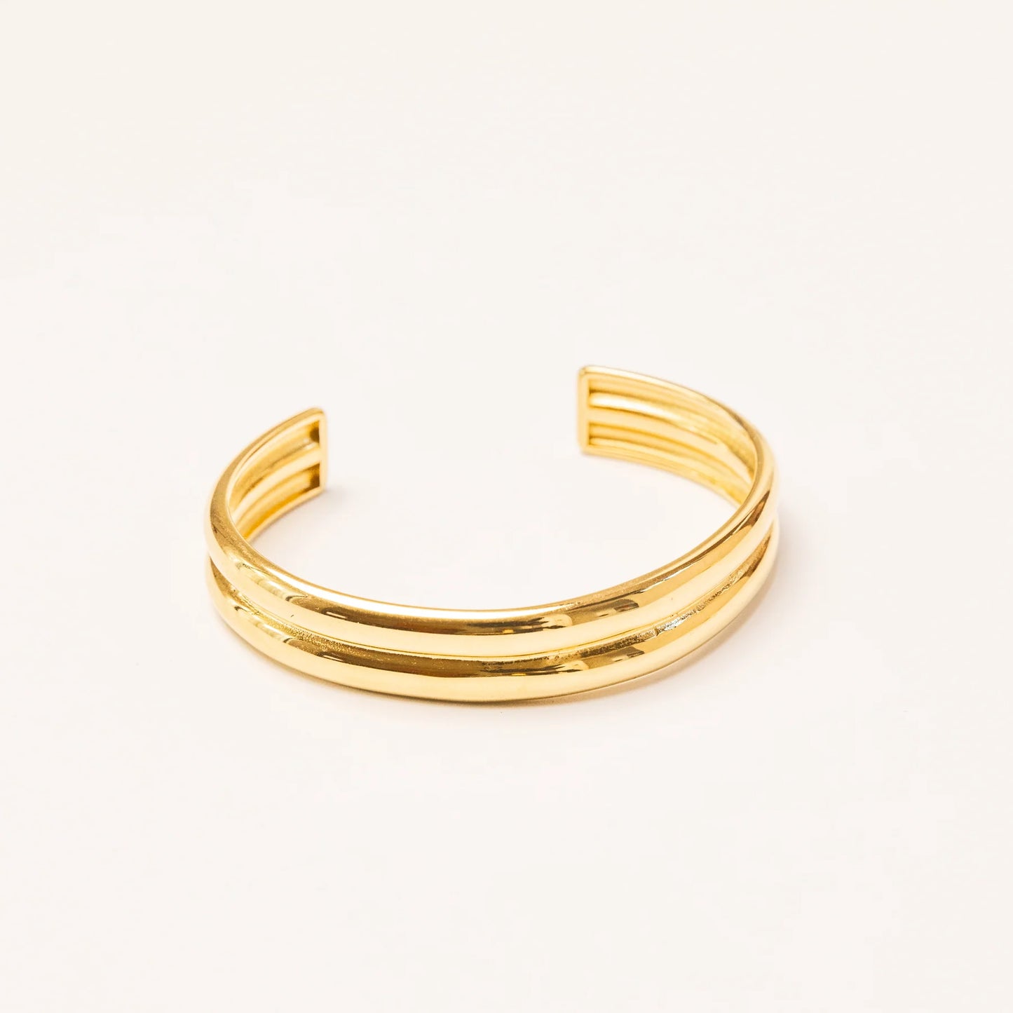 We Are Emte - Double Cuff in Gold