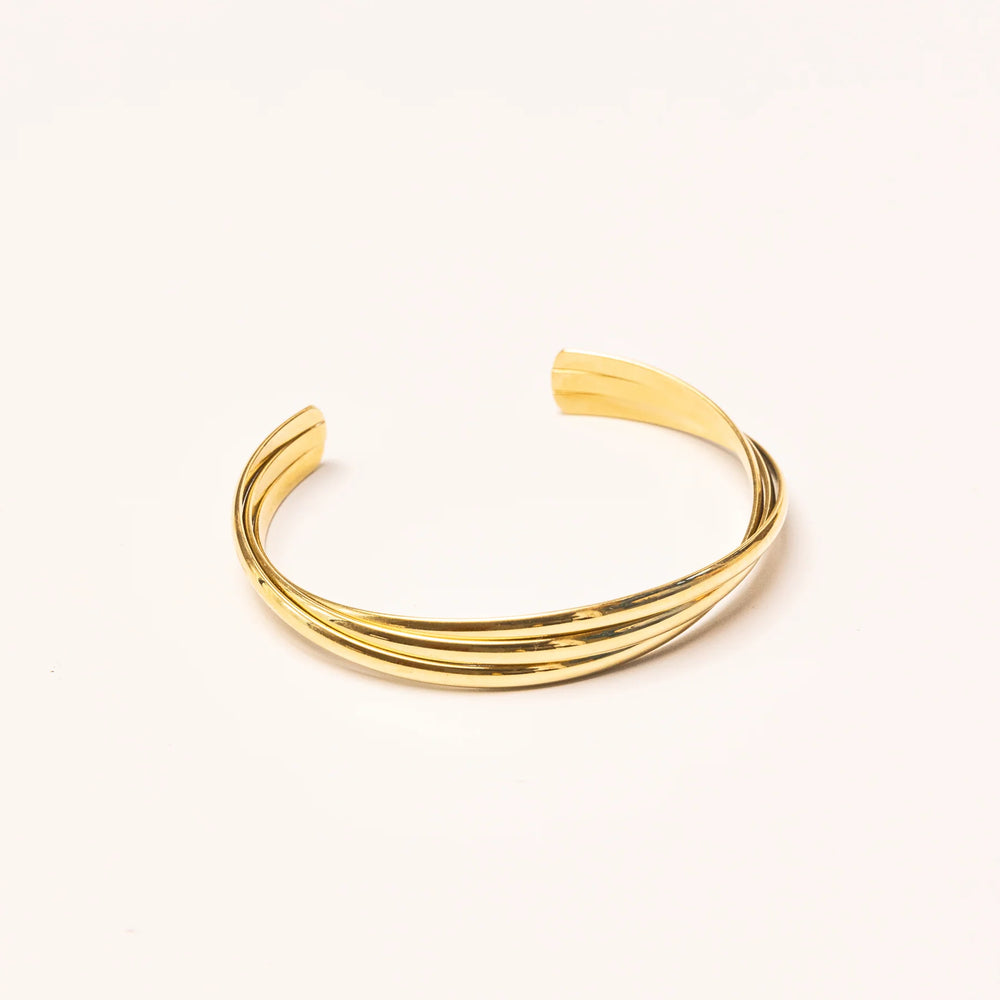 We Are Emte - Intertwine Cuff in Gold