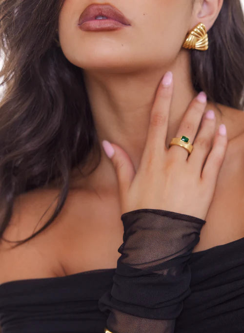 We Are Emte - Moss Ring in Gold