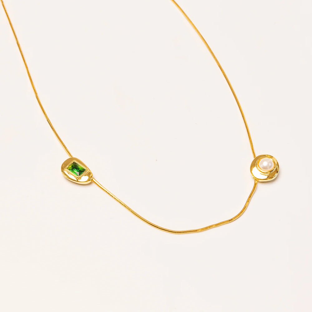 
                      
                        We Are Emte- Sara Necklace in Gold
                      
                    