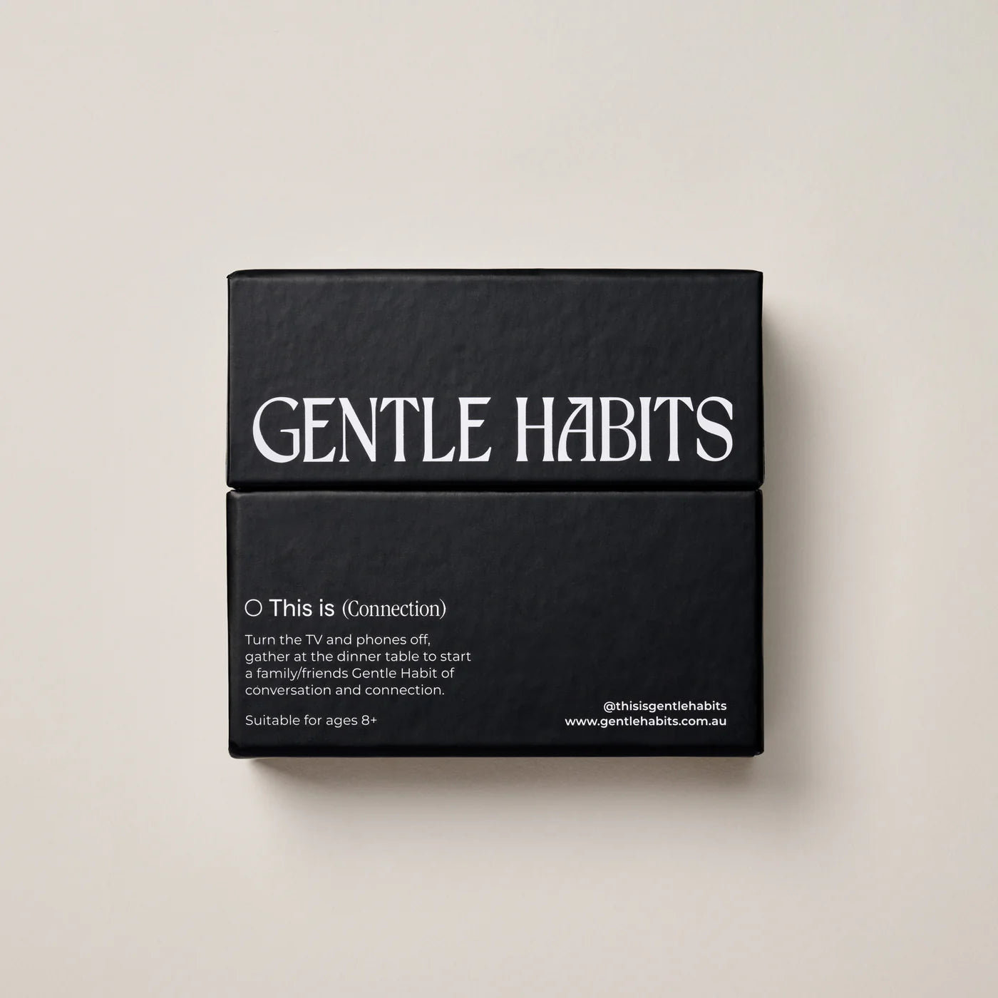 Gentle Habits - Connection Cards