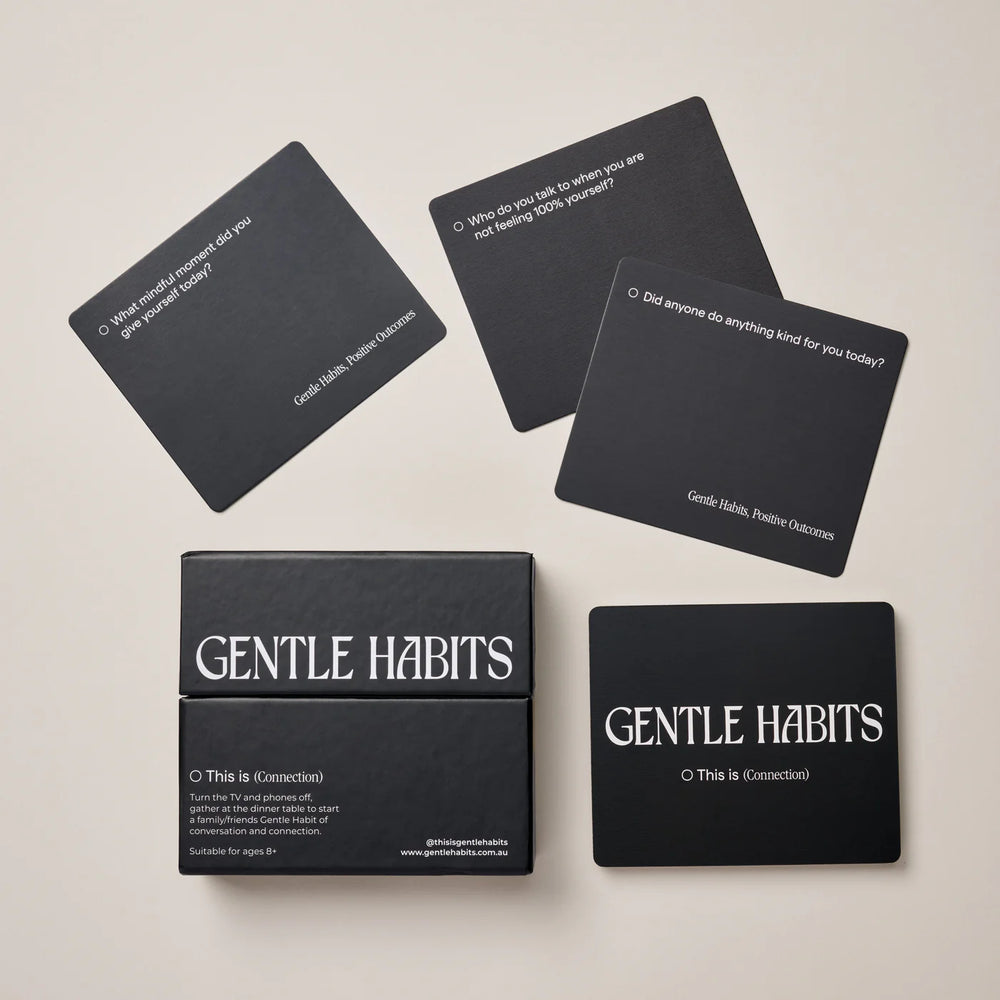 Gentle Habits - Connection Cards