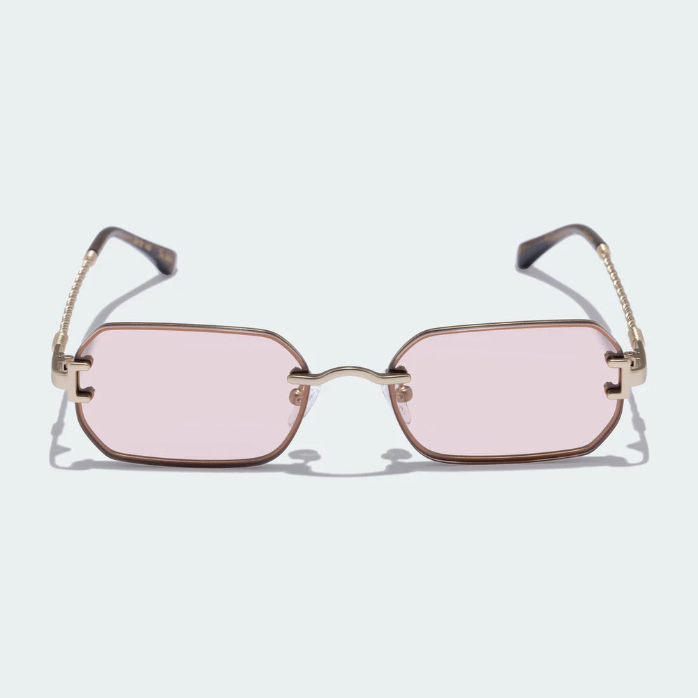 LUV LOU - The Mila in Brushed Gold/ Rose