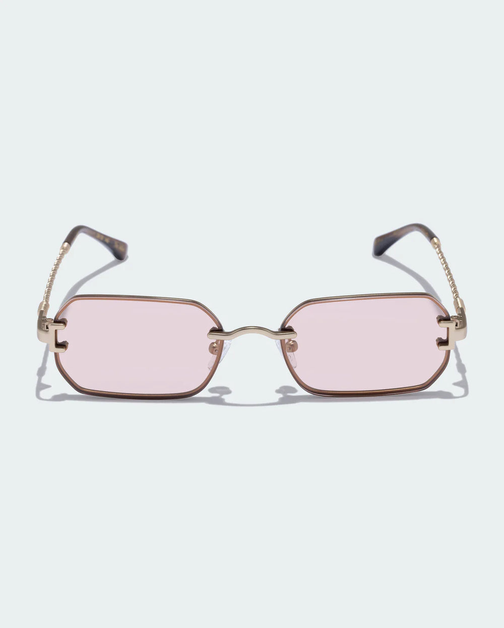 LUV LOU - The Mila in Brushed Gold/ Rose