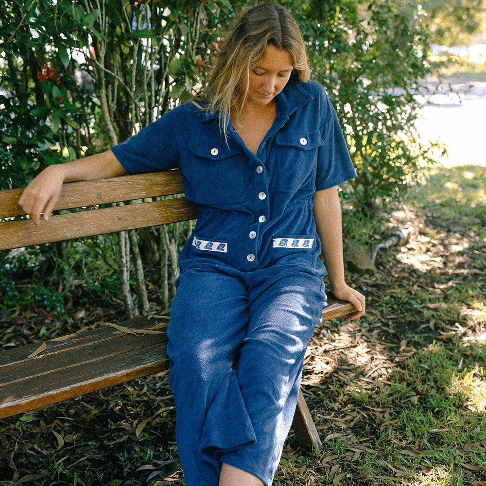 
                      
                        Atmosea - Boiler Suit in True Navy
                      
                    