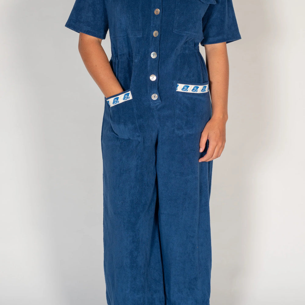 Atmosea - Boiler Suit in True Navy