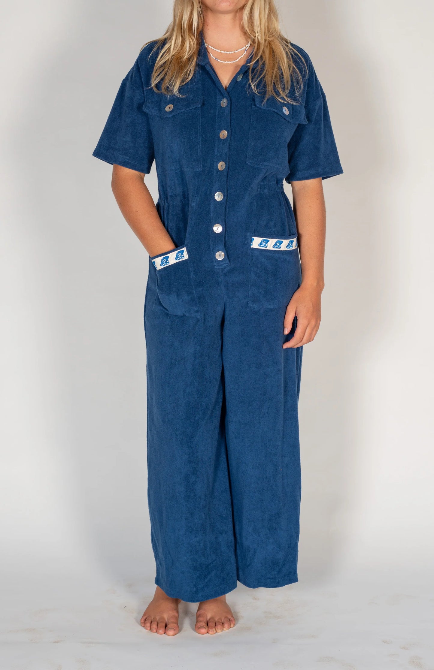 Atmosea - Boiler Suit in True Navy