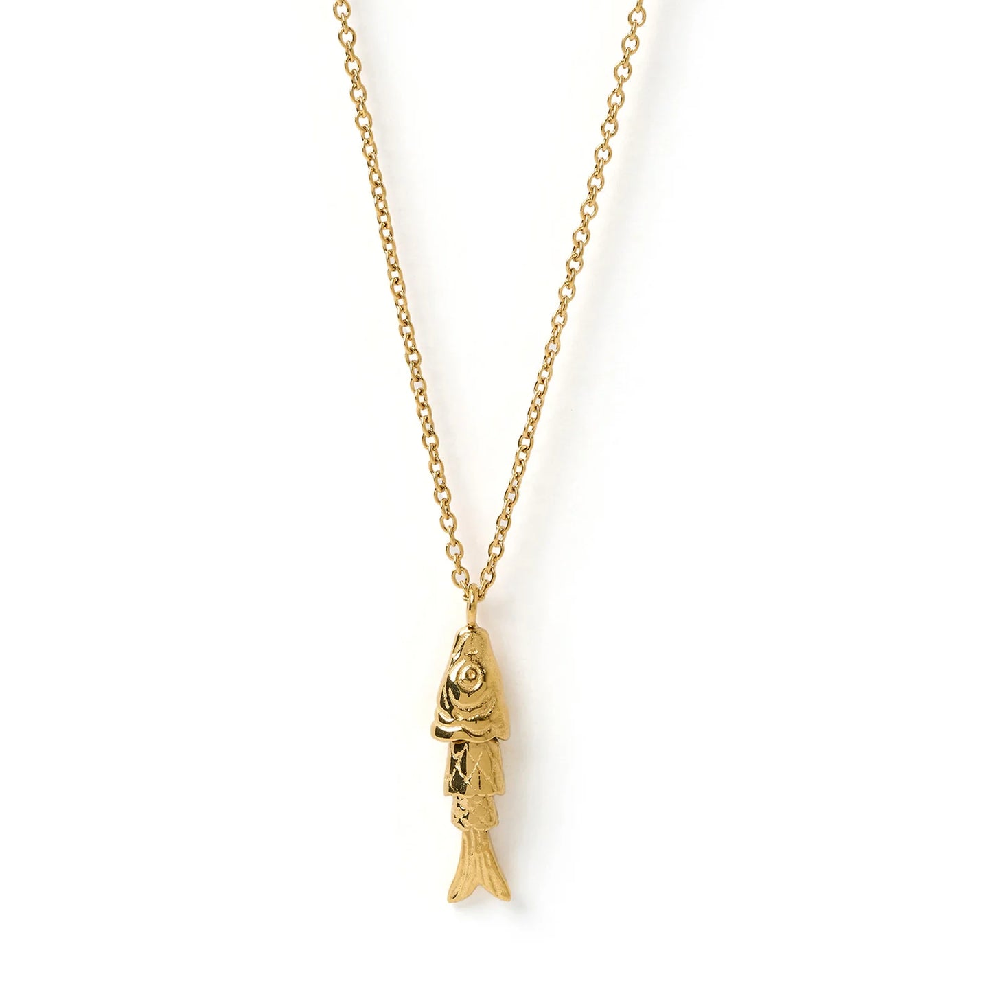 Arms of Eve - Fishbone Necklace in Gold