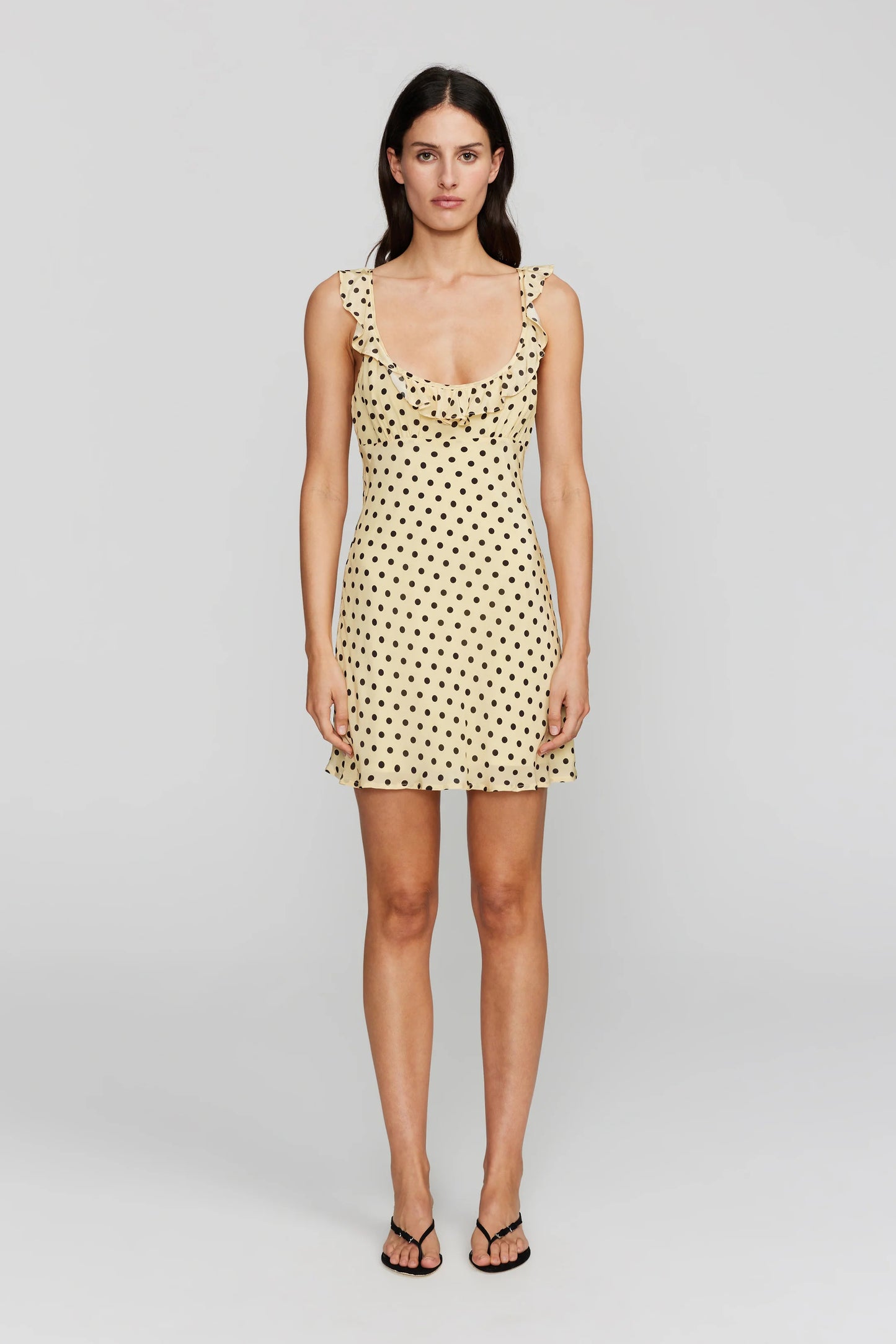 Ownley - Candy Mini Dress in Butter Spot