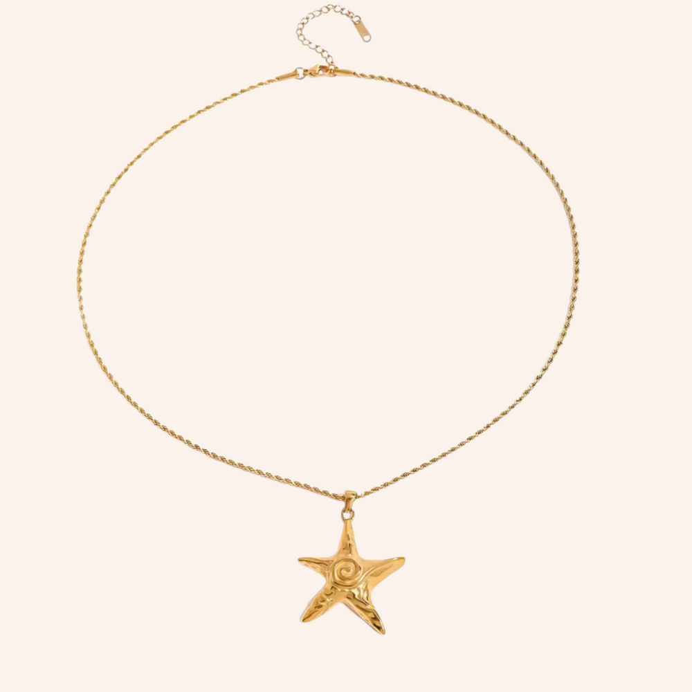 We Are Emte- Oceanic Necklace in 18k Gold Plated