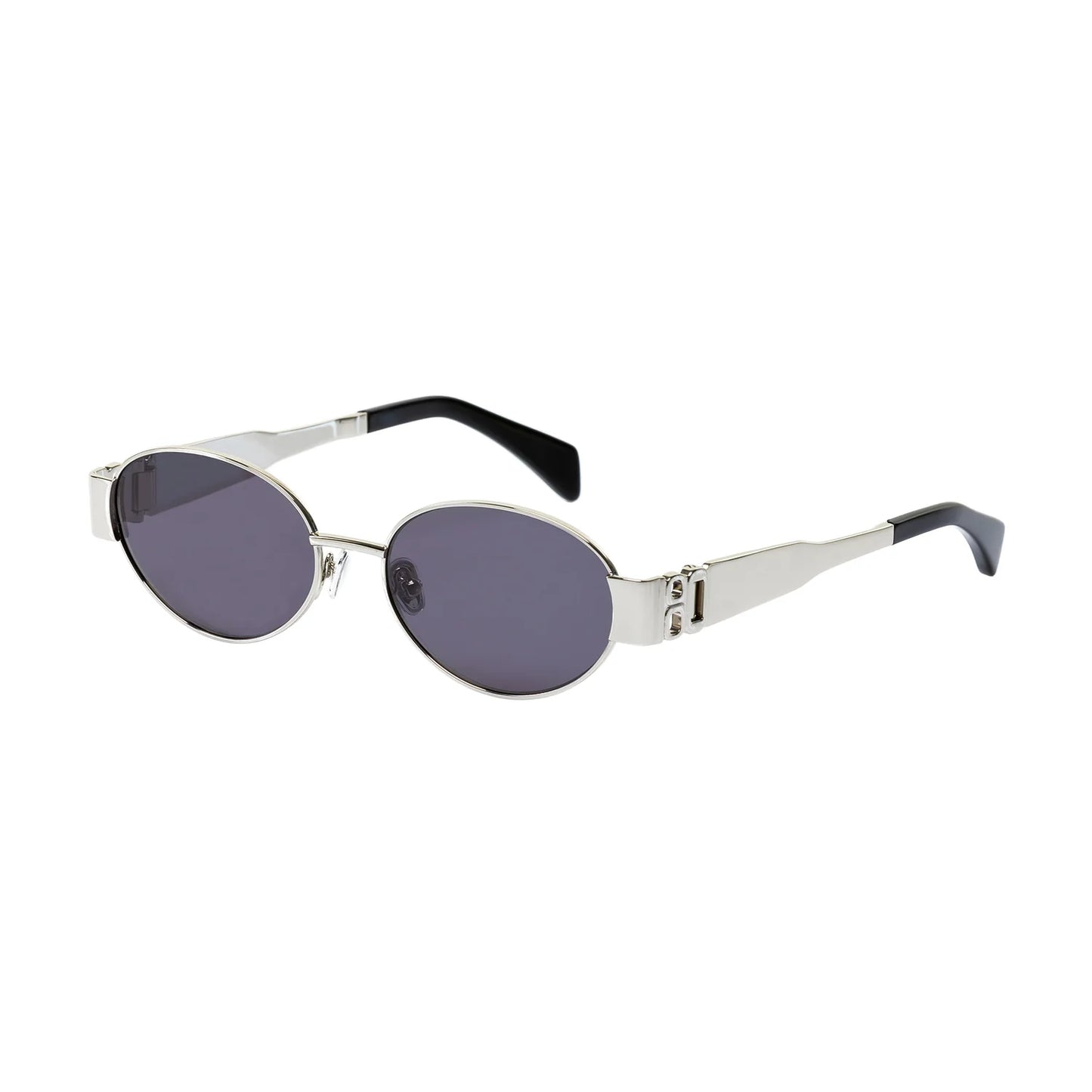 180EYEWEAR- Isla in Silver/ Black Lens