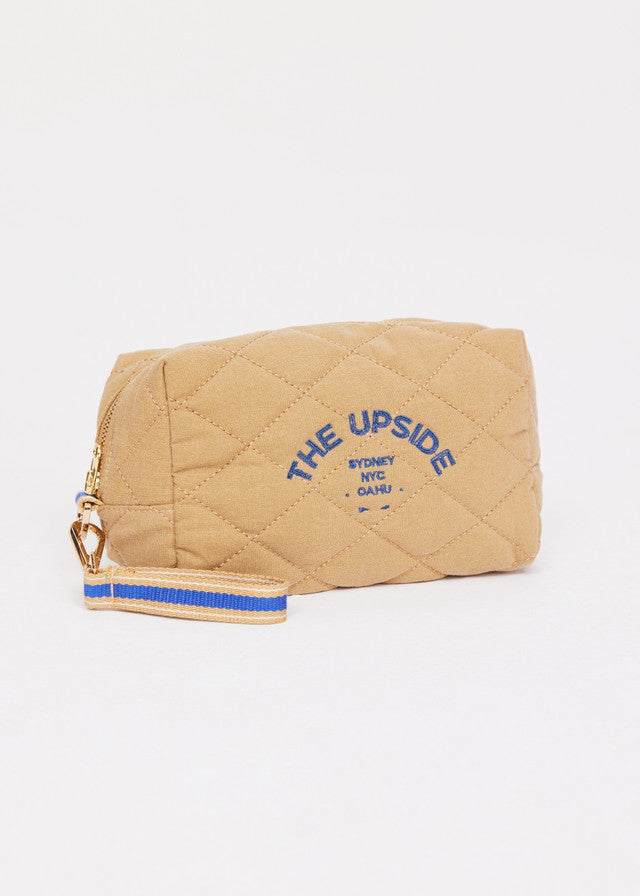 
                      
                        The Upside - Jetset Cosmetic Pouch in Sand
                      
                    