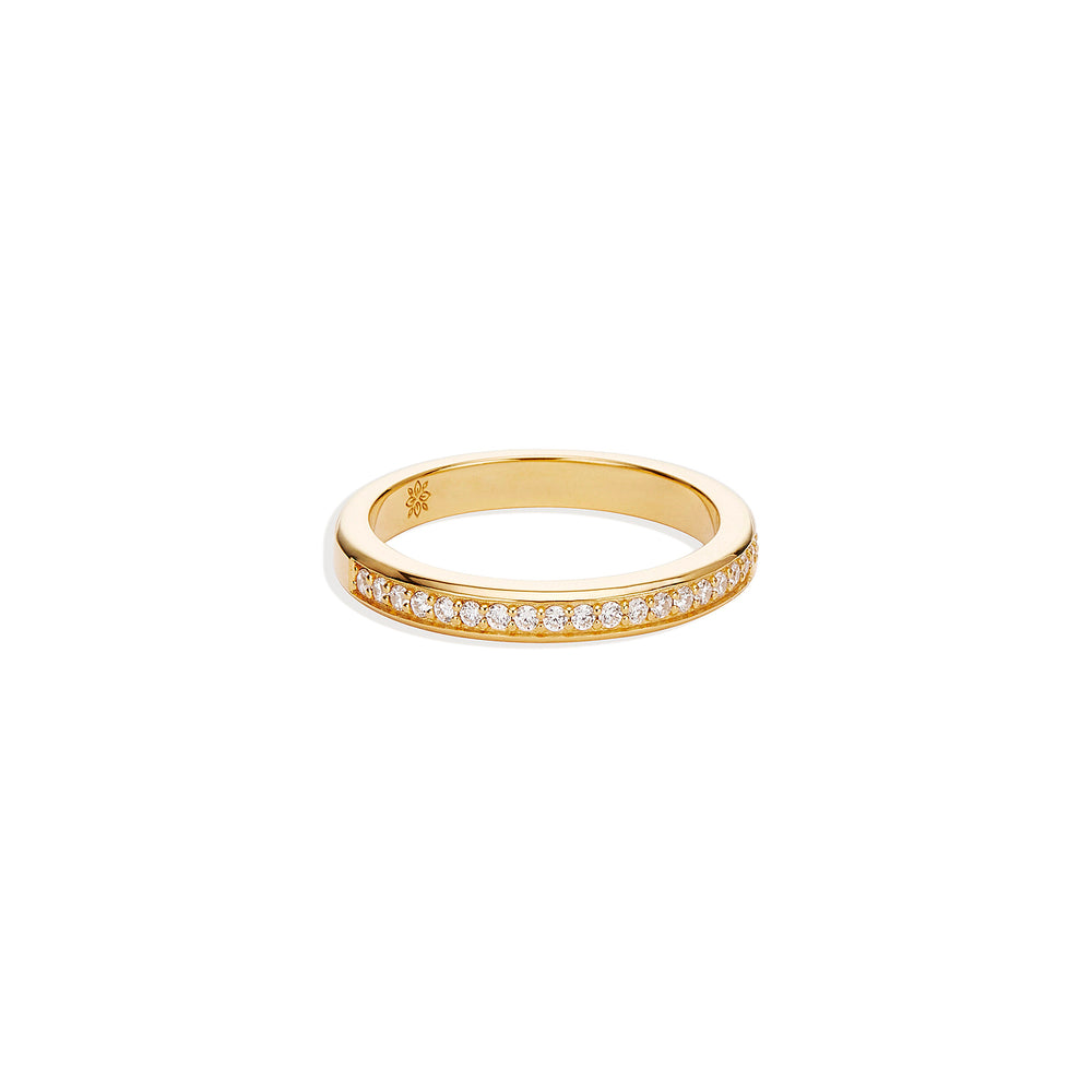 By Charlotte - With Love Ring in Gold