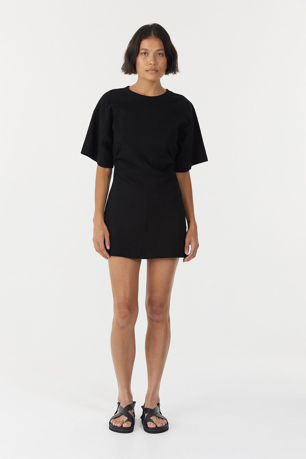 Third Form - Momentum Tee Mini Dress in Black