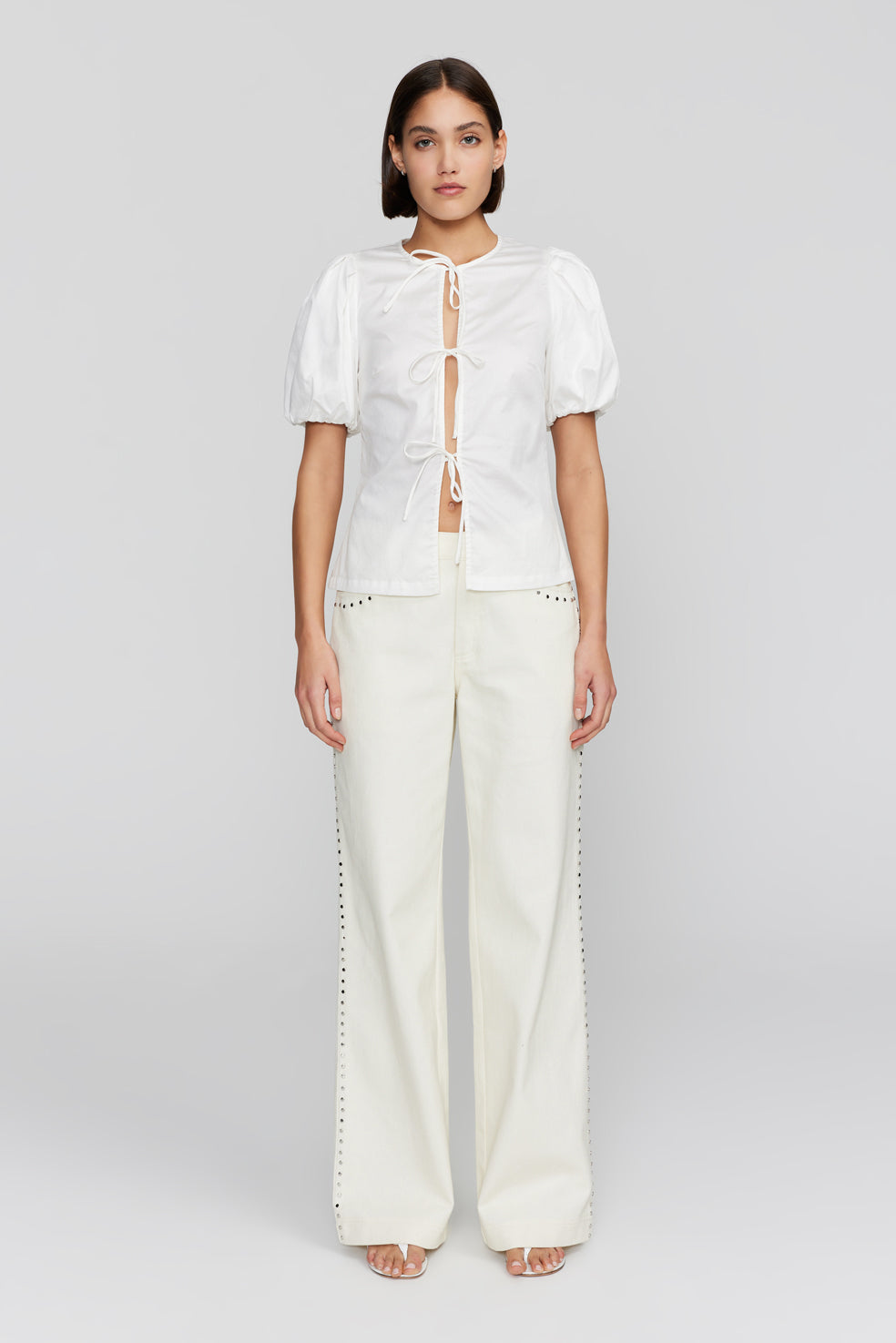 Ownley - Marielle Blouse in Ivory