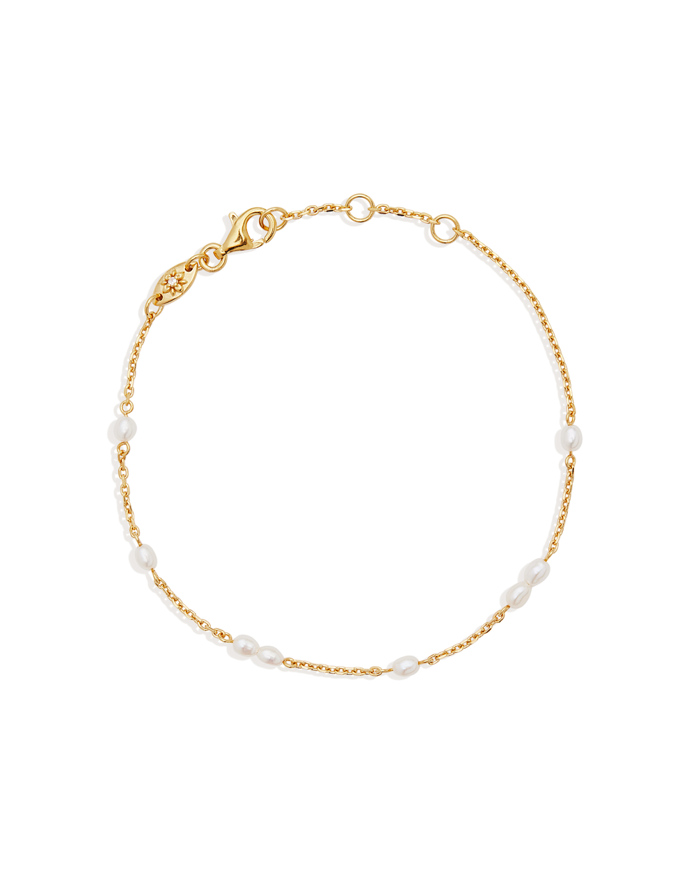 By Charlotte - Serene Dreams Pearl Bracelet in Gold